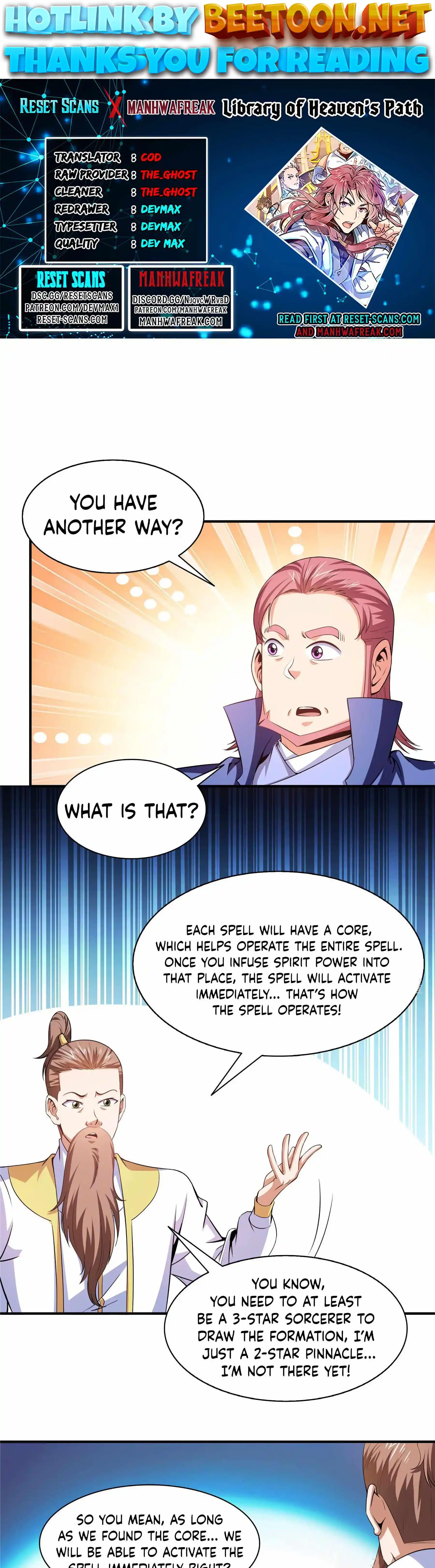 Library to Heaven’s Path Chapter 2001