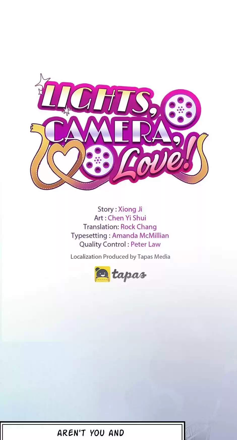 Lights, Camera, Love! Chapter 155