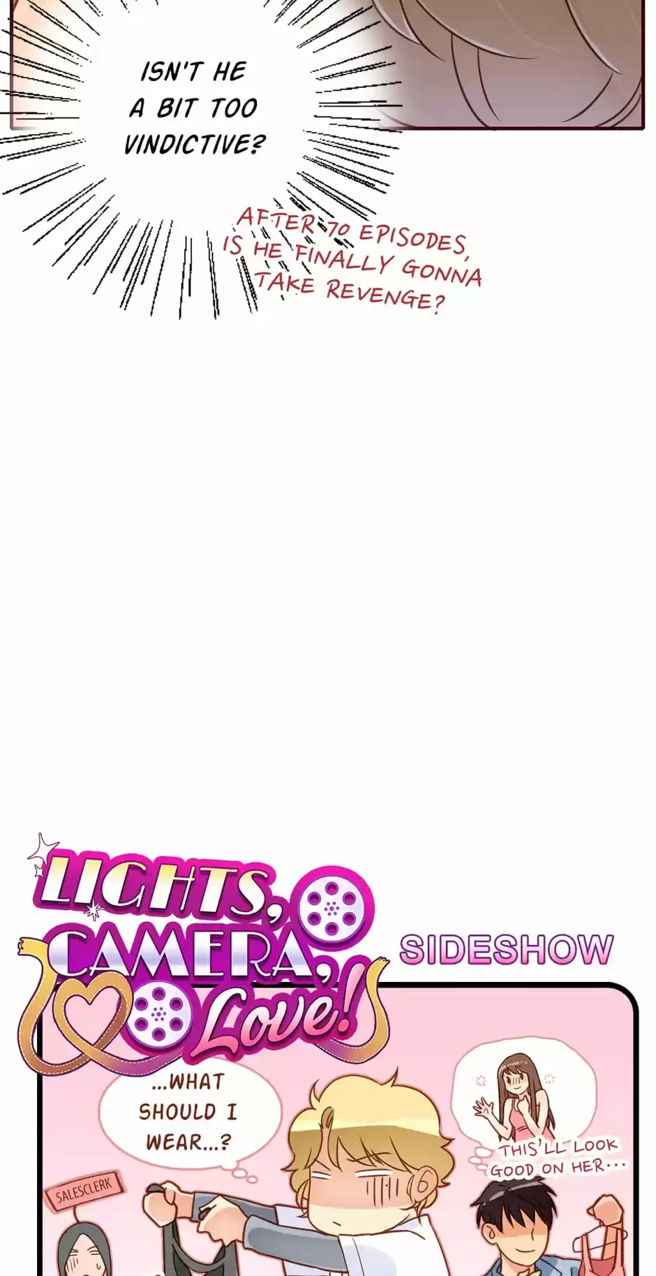 Lights, Camera, Love! Chapter 87