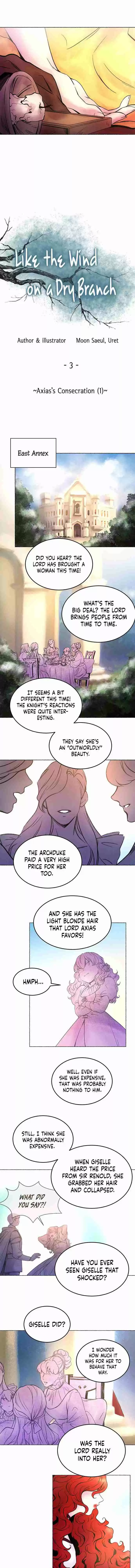 Like the Wind on a Dry Branch Ch. 3 Axias's Consecration (1)