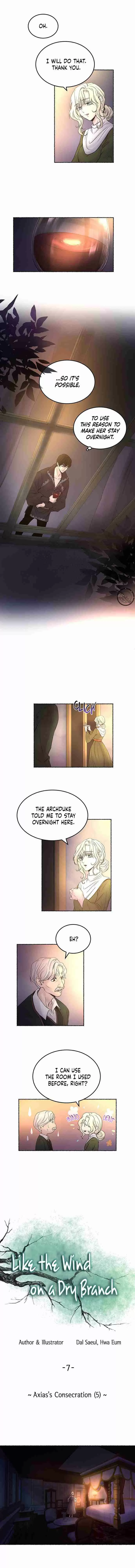 Like the Wind on a Dry Branch Ch. 7 Axias's Consecration (5)