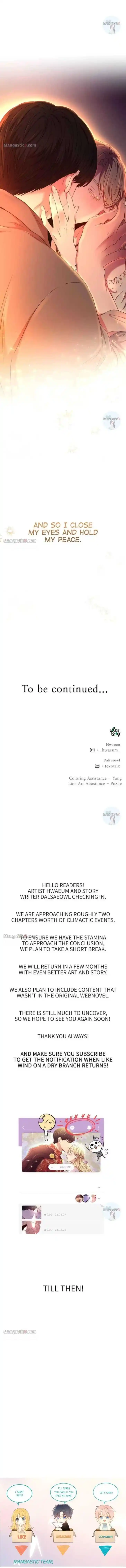 Like the Wind on a Dry Branch Ch.133