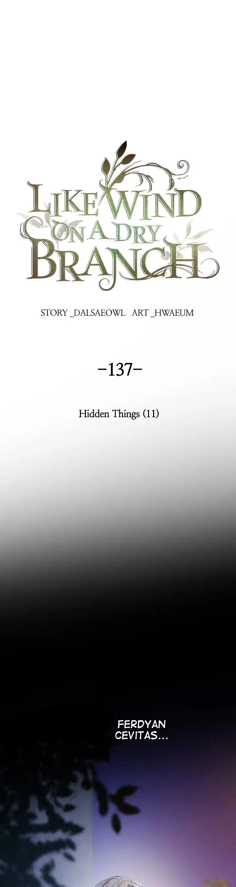 Like the Wind on a Dry Branch Chapter 139