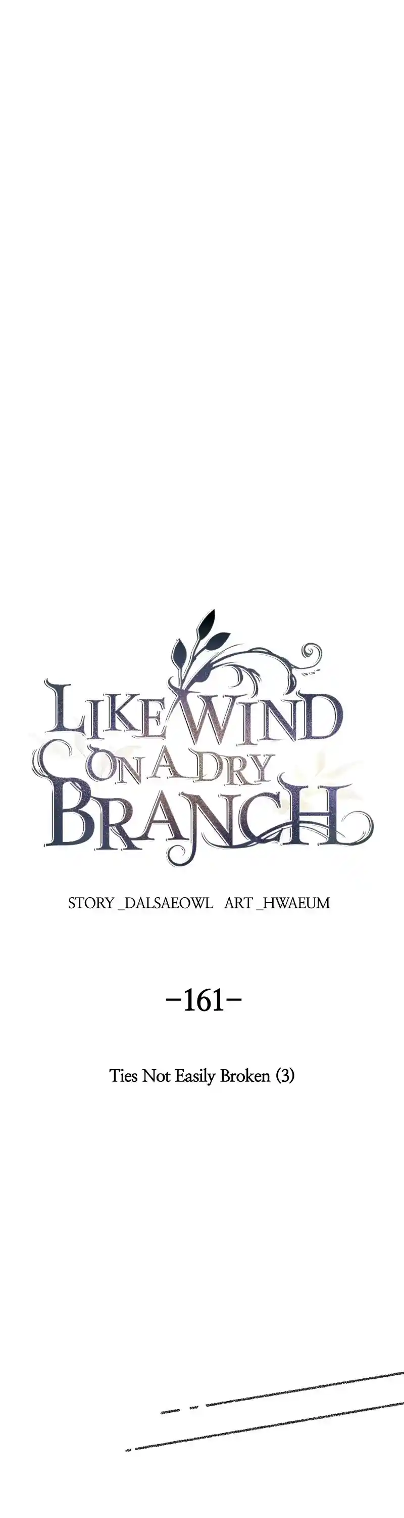 Like the Wind on a Dry Branch Chapter 163