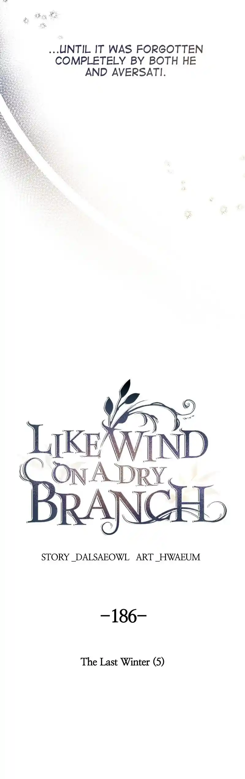 Like the Wind on a Dry Branch Chapter 188