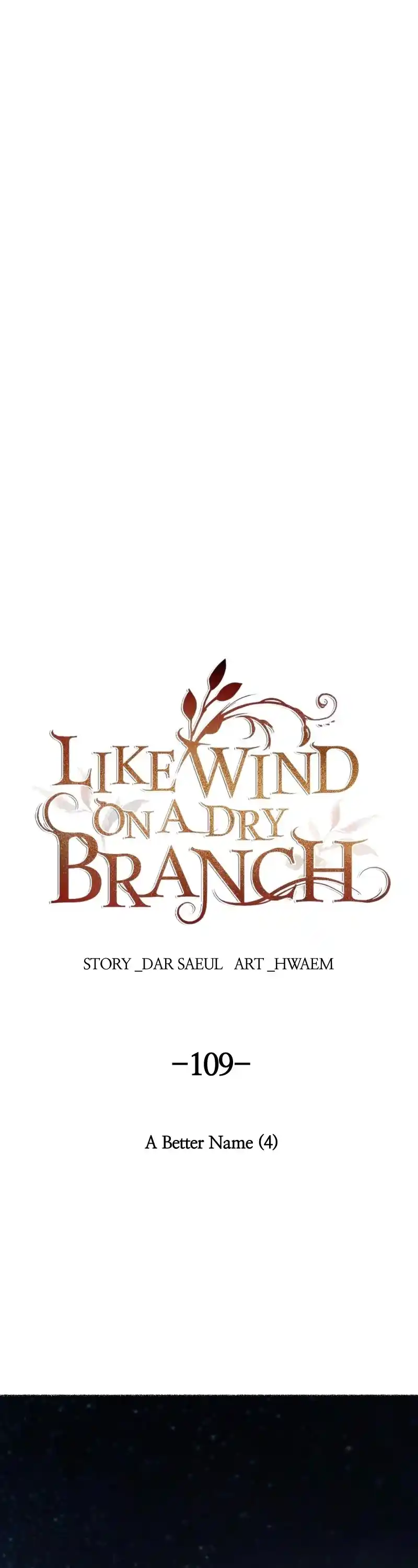 Like Wind On A Dry Branch Chapter 109