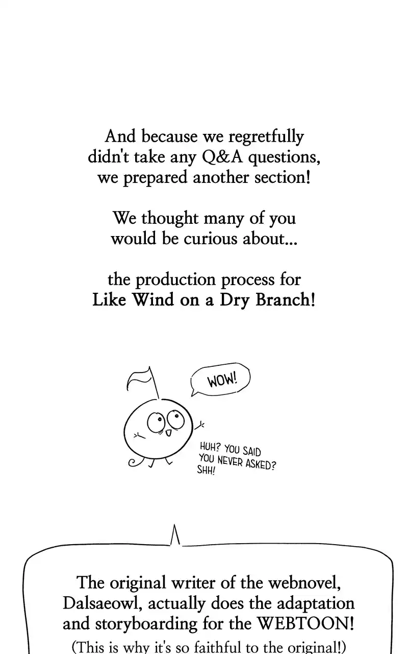 Like Wind On A Dry Branch Chapter 133.5