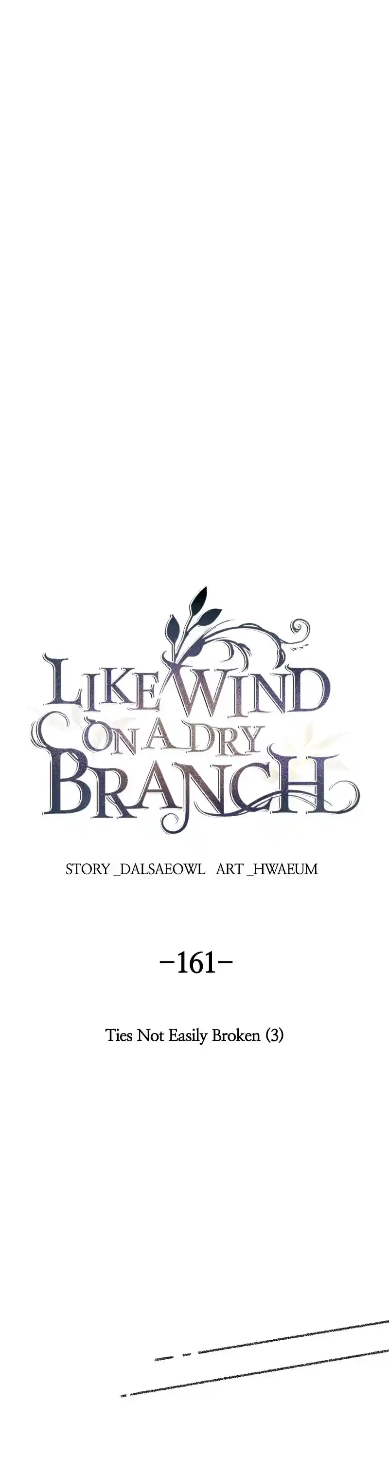 Like Wind On A Dry Branch Chapter 163
