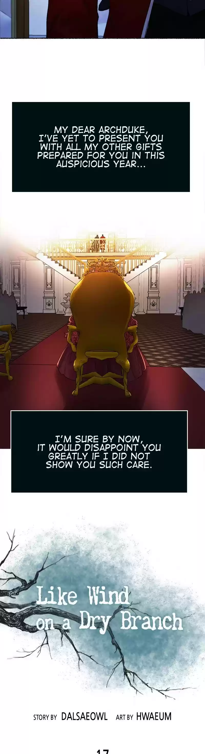 Like Wind On A Dry Branch Chapter 17