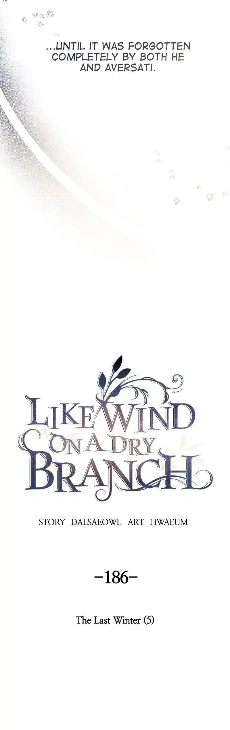 Like Wind On A Dry Branch Chapter 188