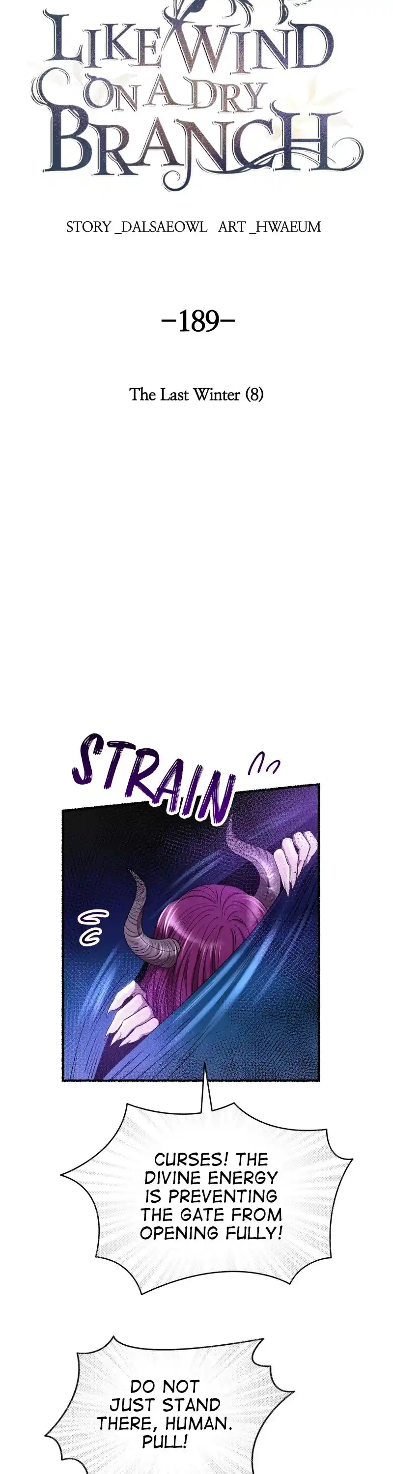 Like Wind On A Dry Branch Chapter 191