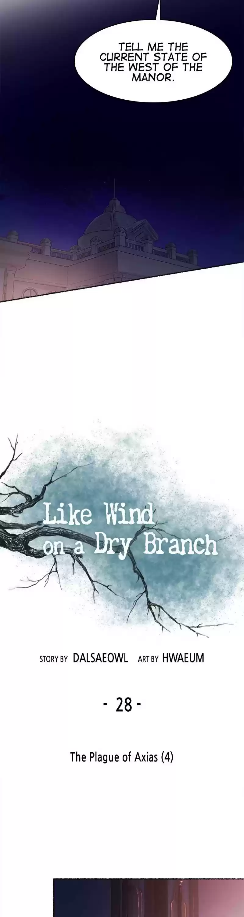 Like Wind On A Dry Branch Chapter 28