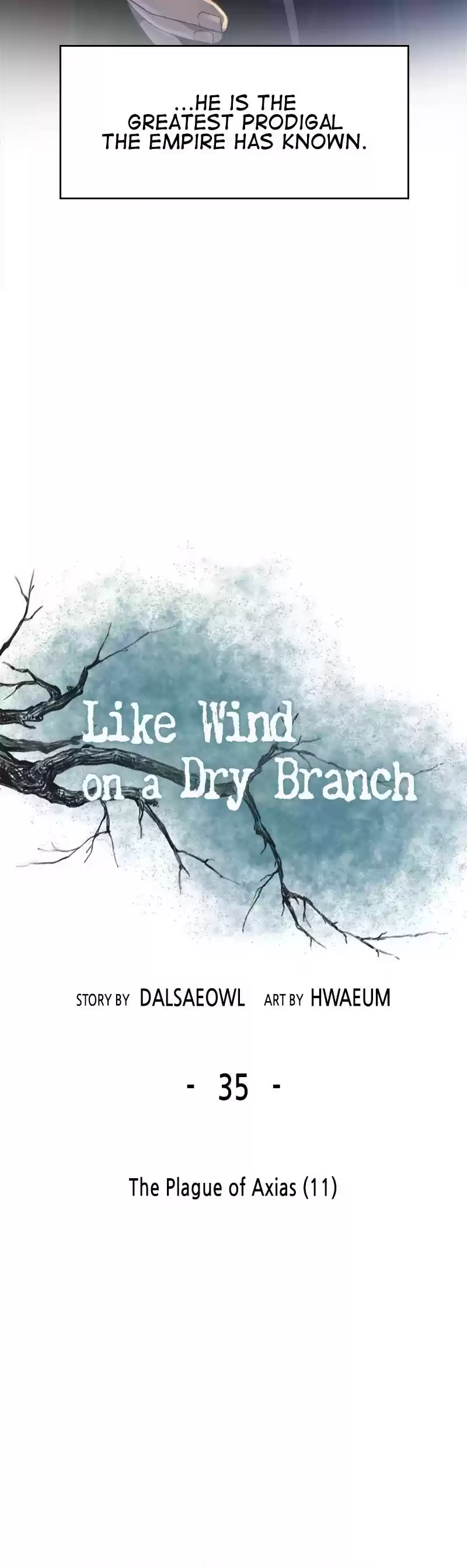 Like Wind On A Dry Branch Chapter 35