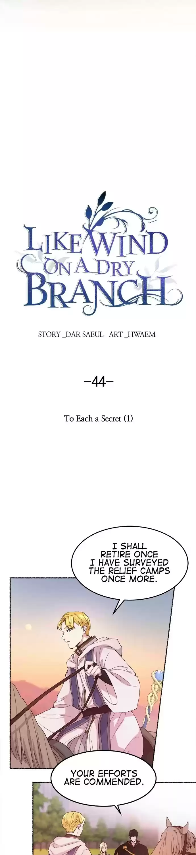 Like Wind On A Dry Branch Chapter 44