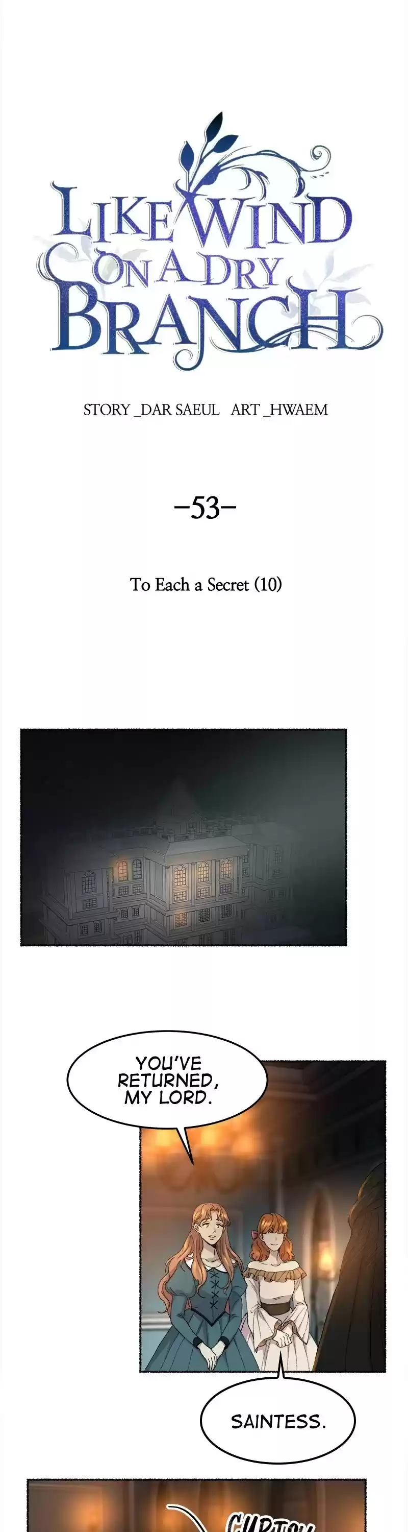 Like Wind On A Dry Branch Chapter 53