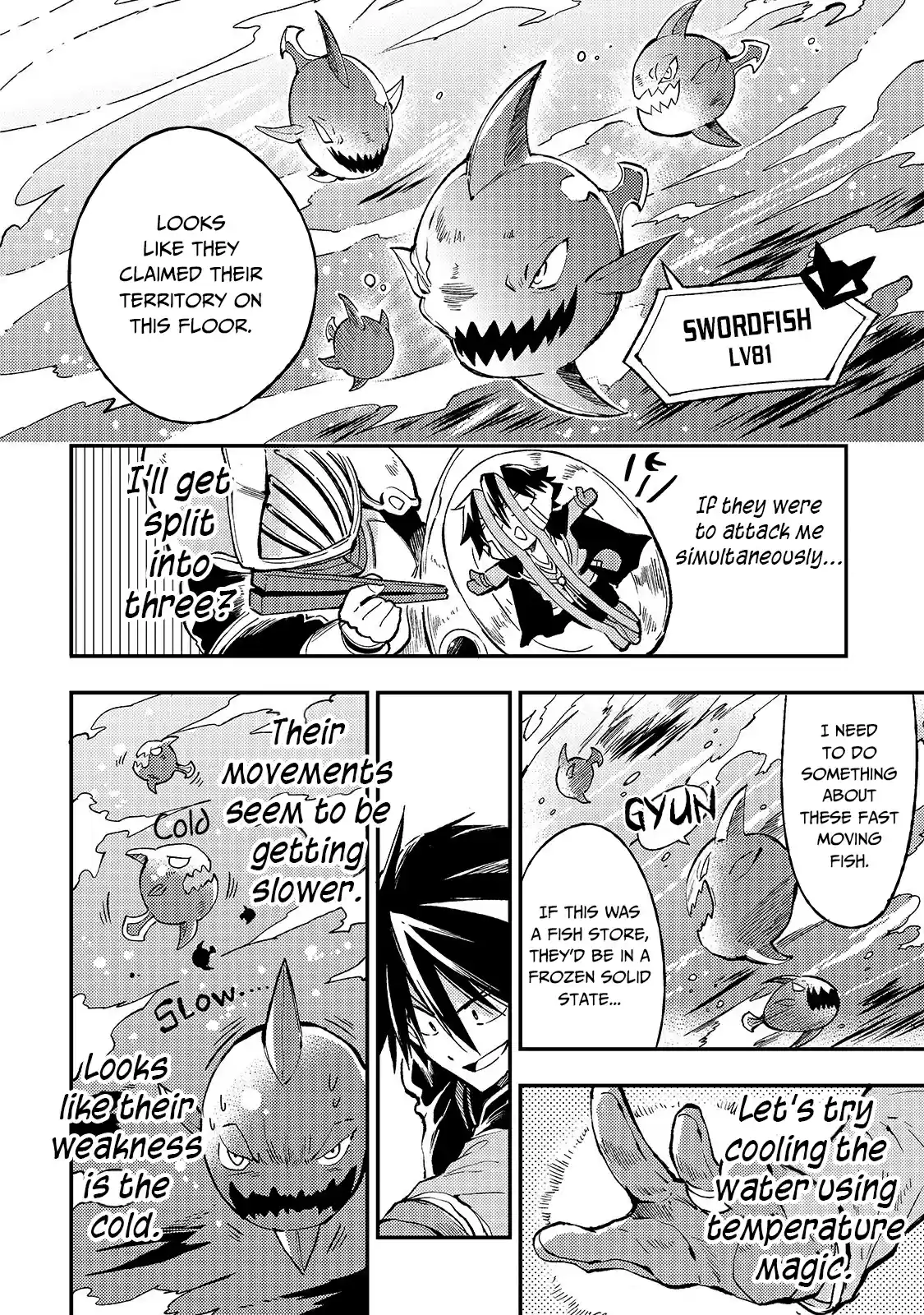 Lonely Attack On A Different World Chapter 49: I Feel Like I'll Be The One Who's Gonna Get Turned Into Sashimi!