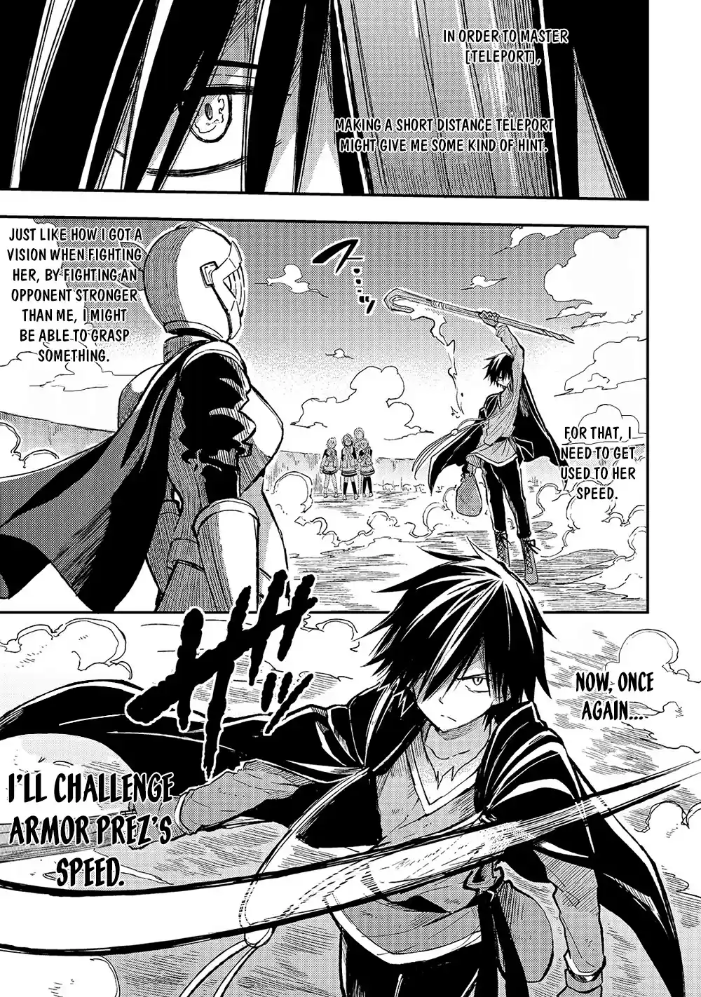 Lonely Attack On A Different World Chapter 58: Teleport Skill