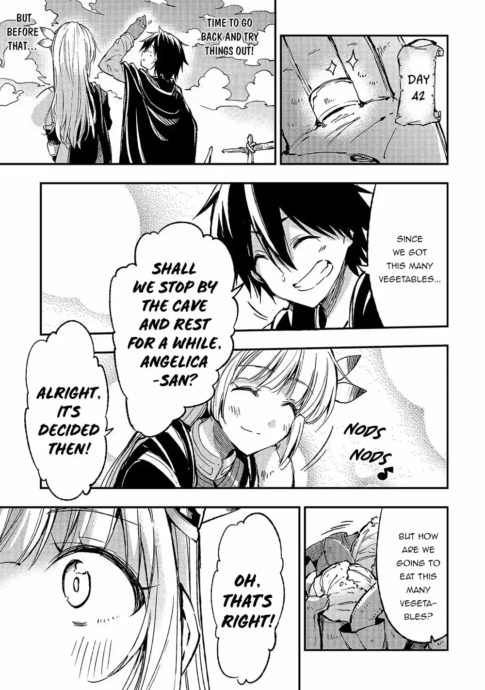 Lonely Attack On A Different World Chapter 66: A Wall For The Village And A Garden For My Beloved Home!