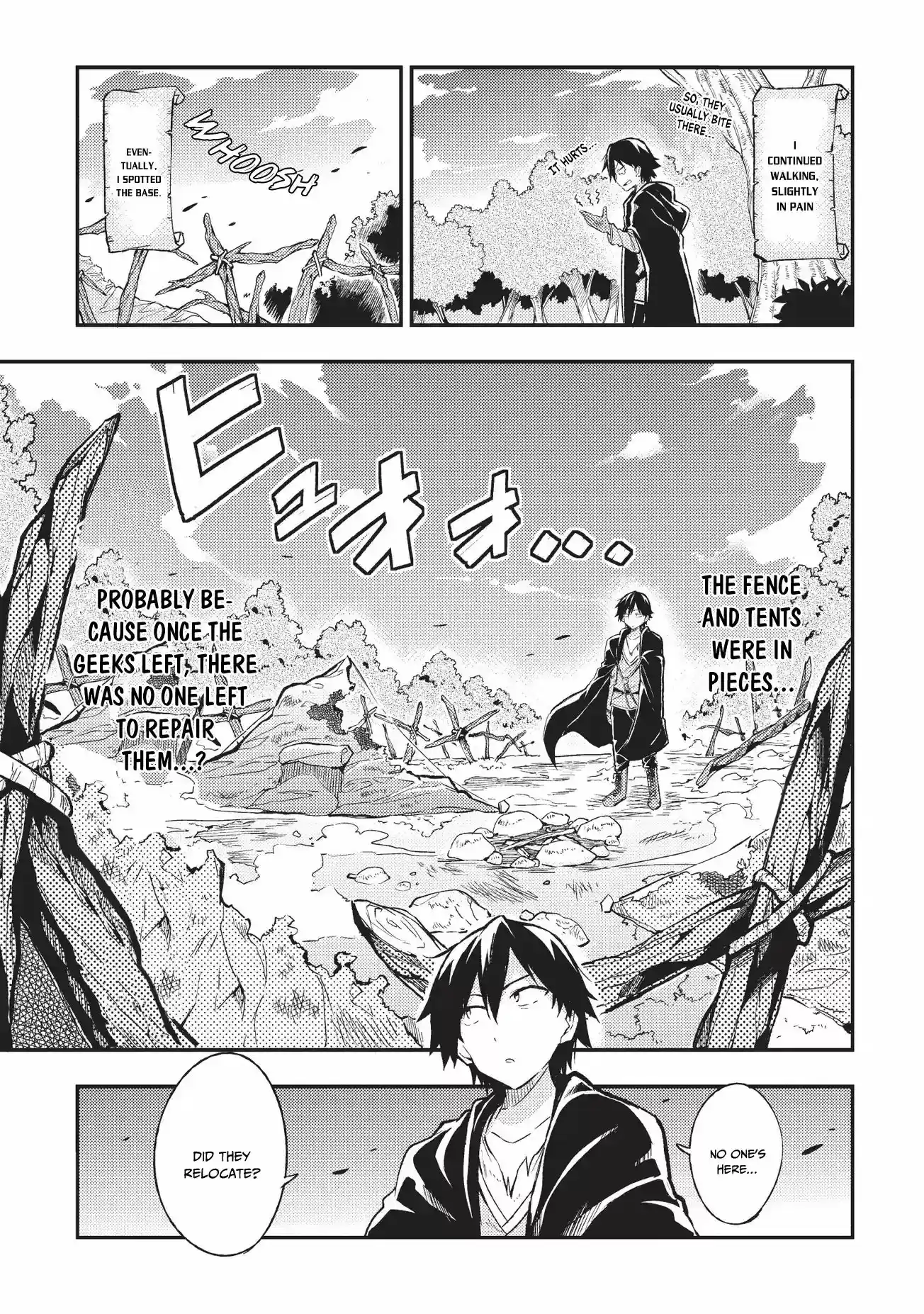 Lonely Attack on a Different World Chapter 7: How Long Has It Been Since I've Spoken to anyone?