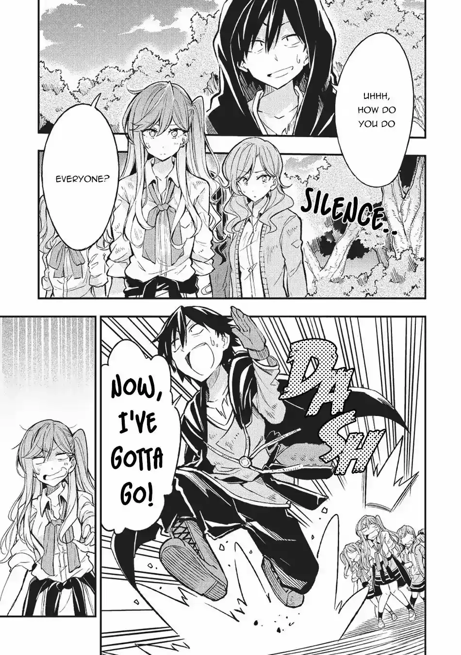 Lonely Attack on a Different World Chapter 8: So, This is the Power of the "Exclamation Mark"!!!!!!