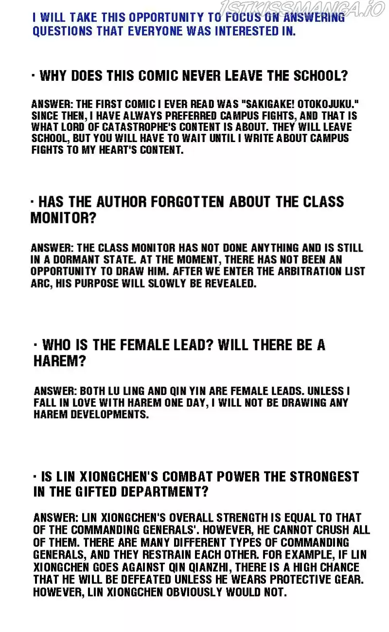 Lord Of Catastrophe Chapter 100