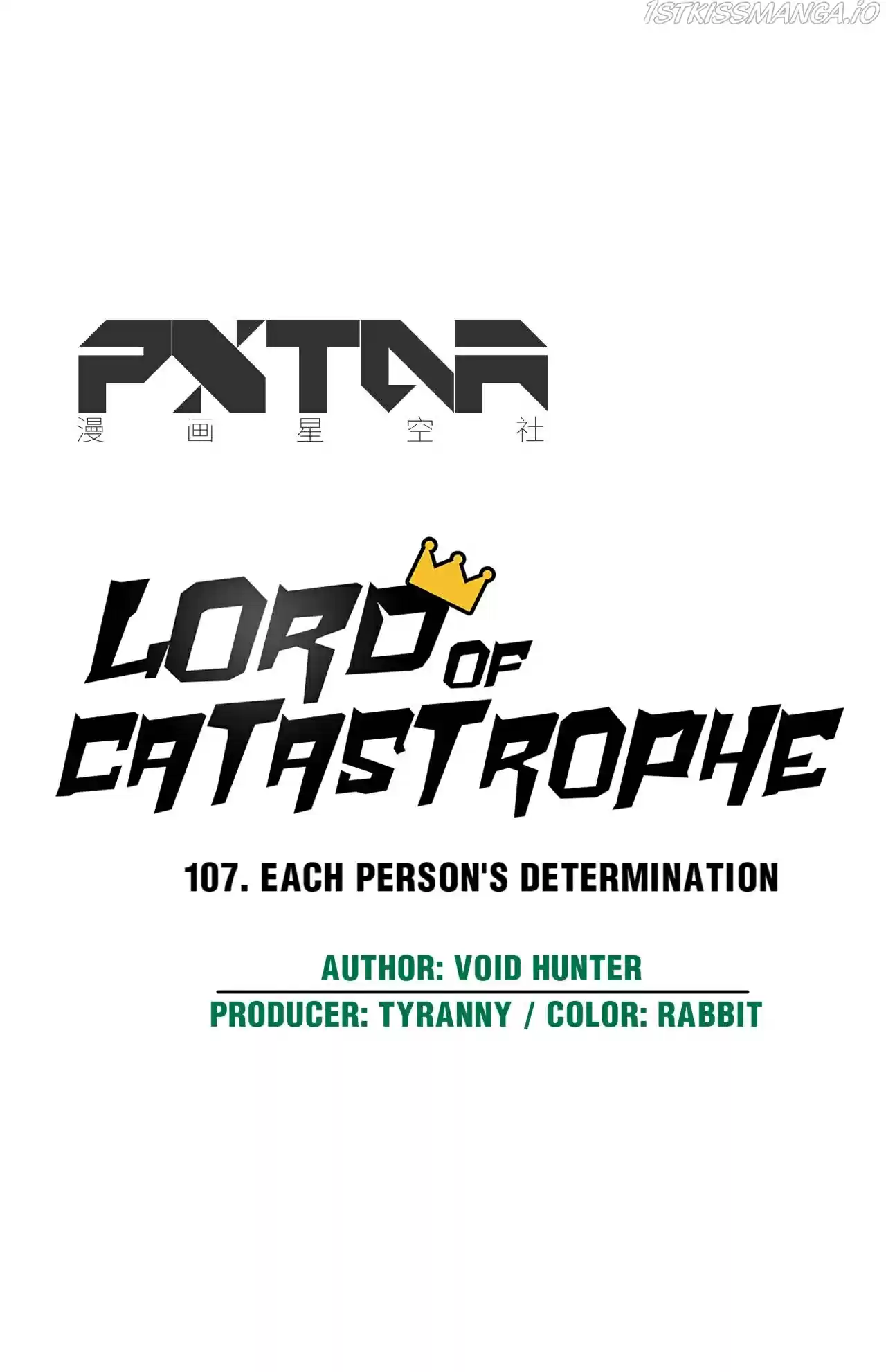 Lord Of Catastrophe Chapter 107