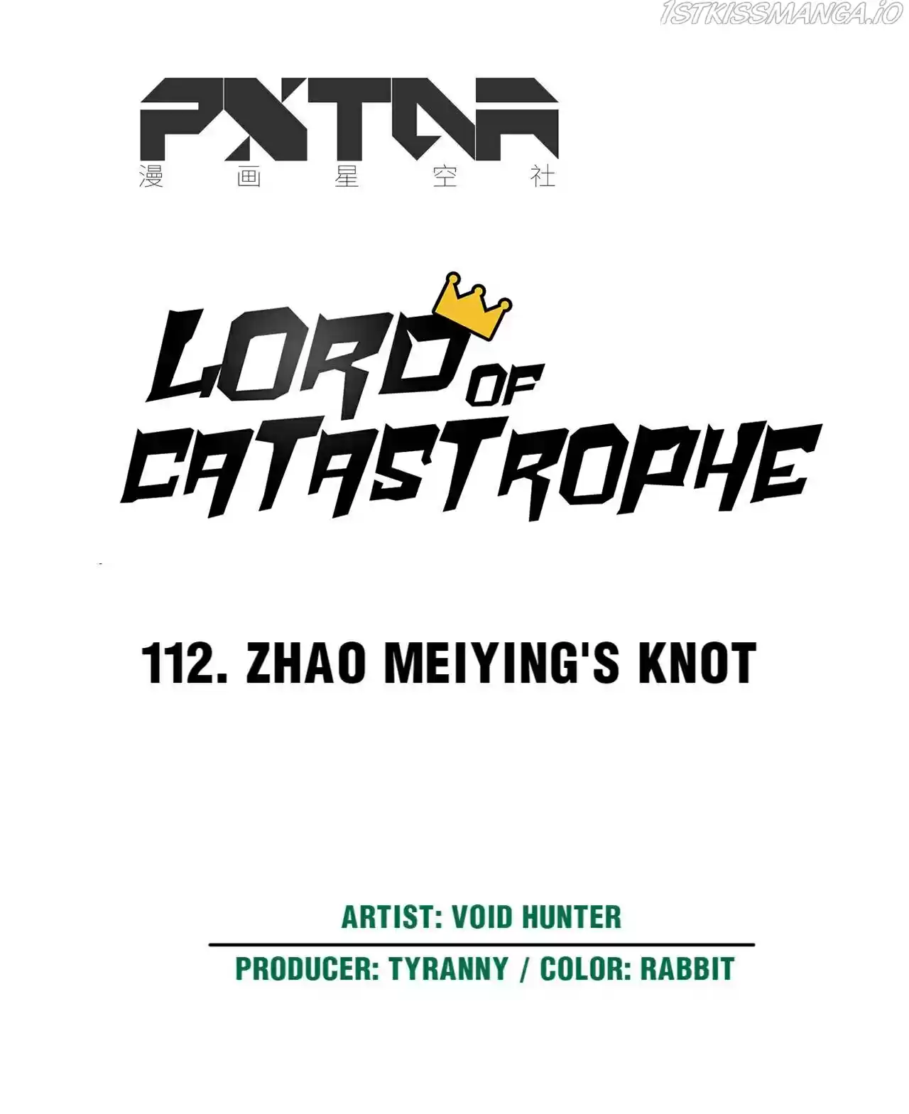 Lord Of Catastrophe Chapter 112