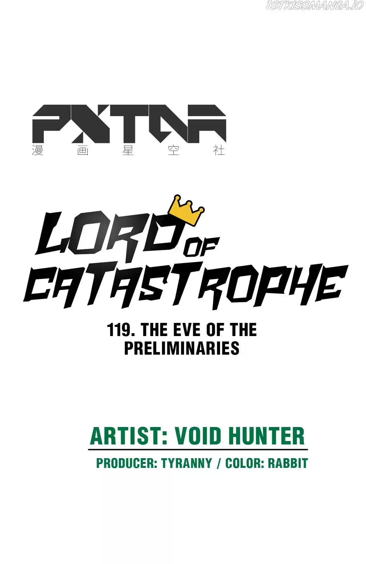 Lord Of Catastrophe Chapter 119