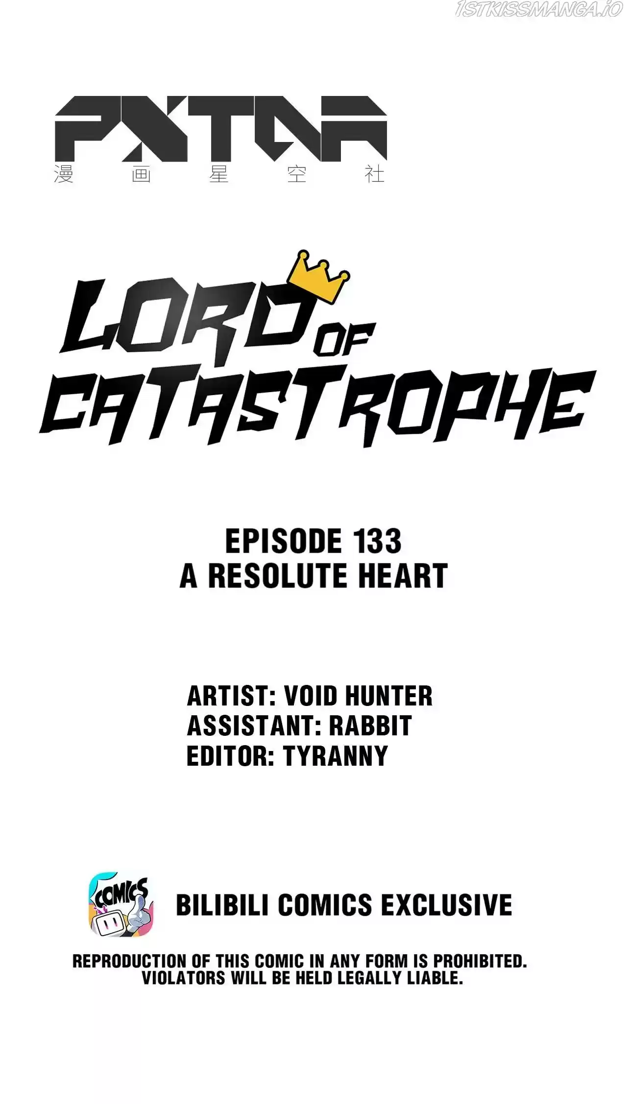 Lord Of Catastrophe Chapter 133