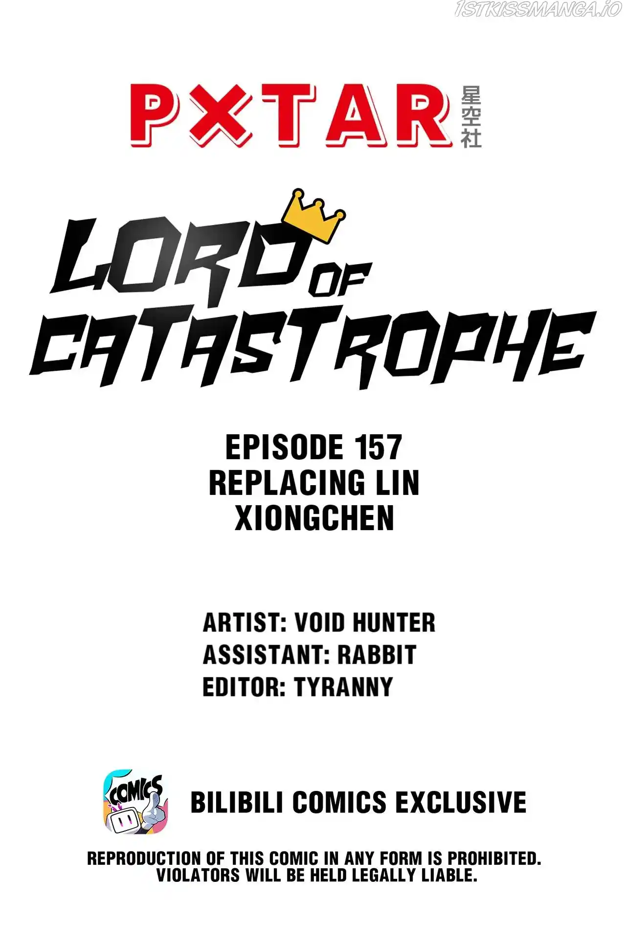 Lord Of Catastrophe Chapter 157