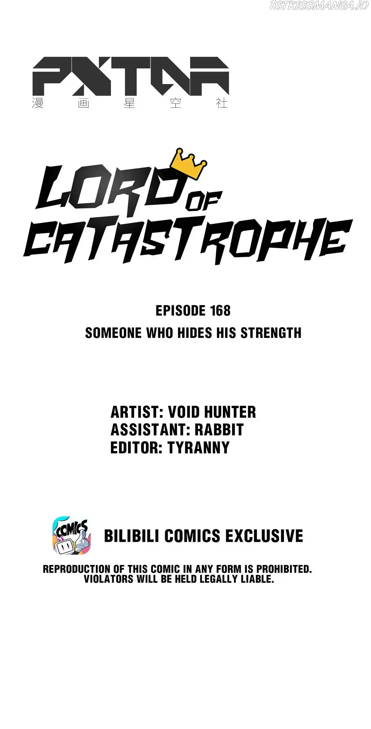 Lord Of Catastrophe Chapter 168