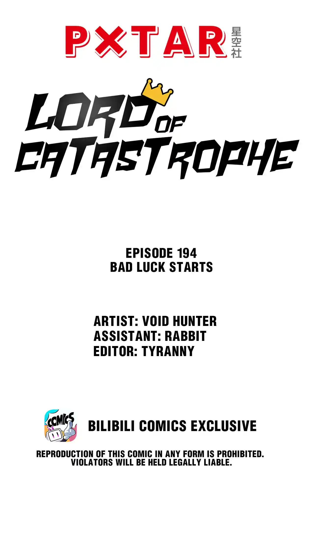 Lord Of Catastrophe Chapter 202