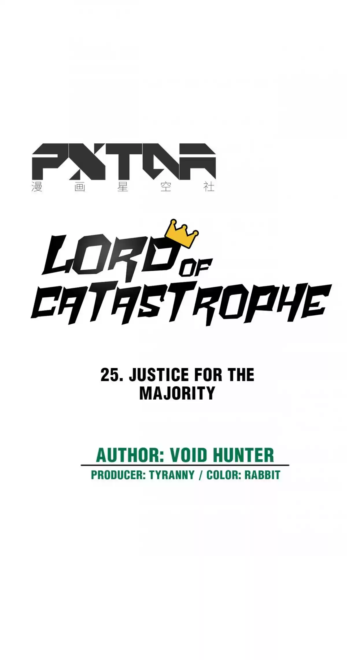Lord Of Catastrophe Chapter 25