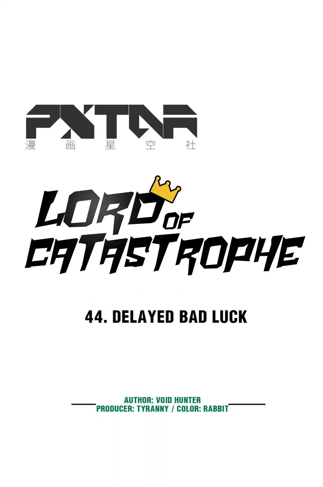Lord Of Catastrophe Chapter 44