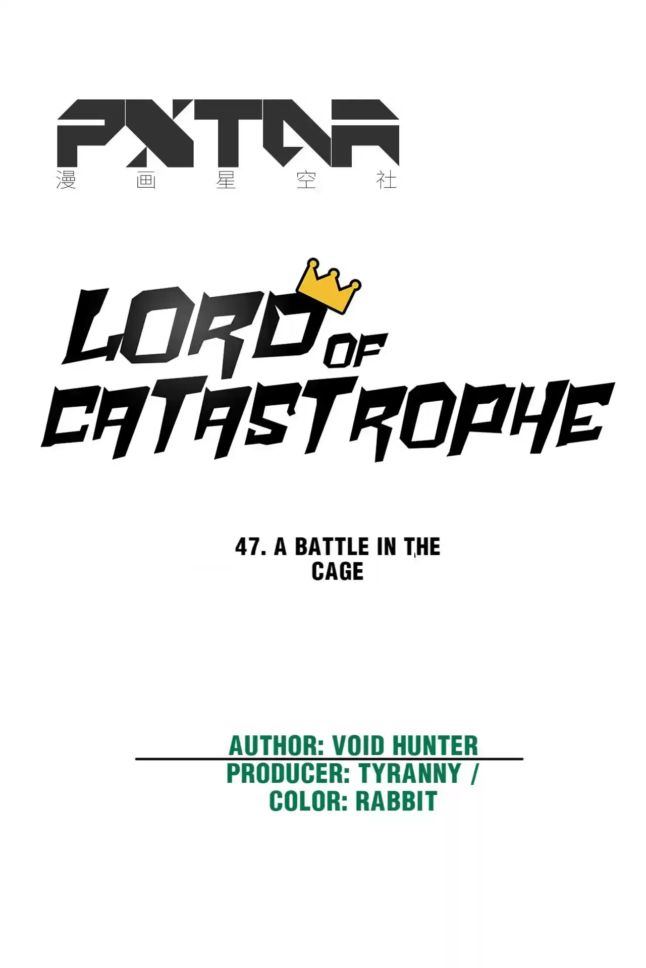 Lord Of Catastrophe Chapter 47