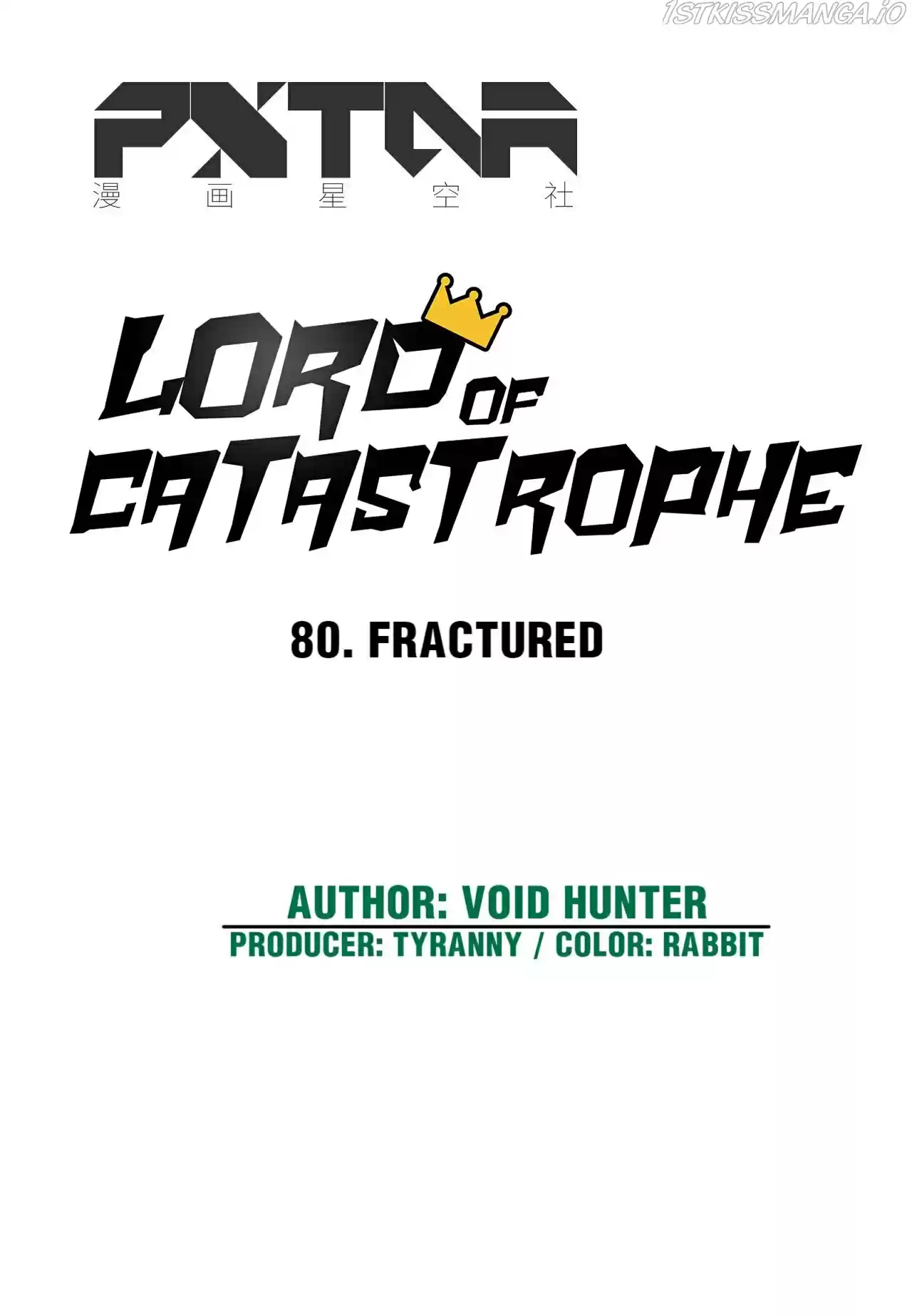 Lord Of Catastrophe Chapter 80
