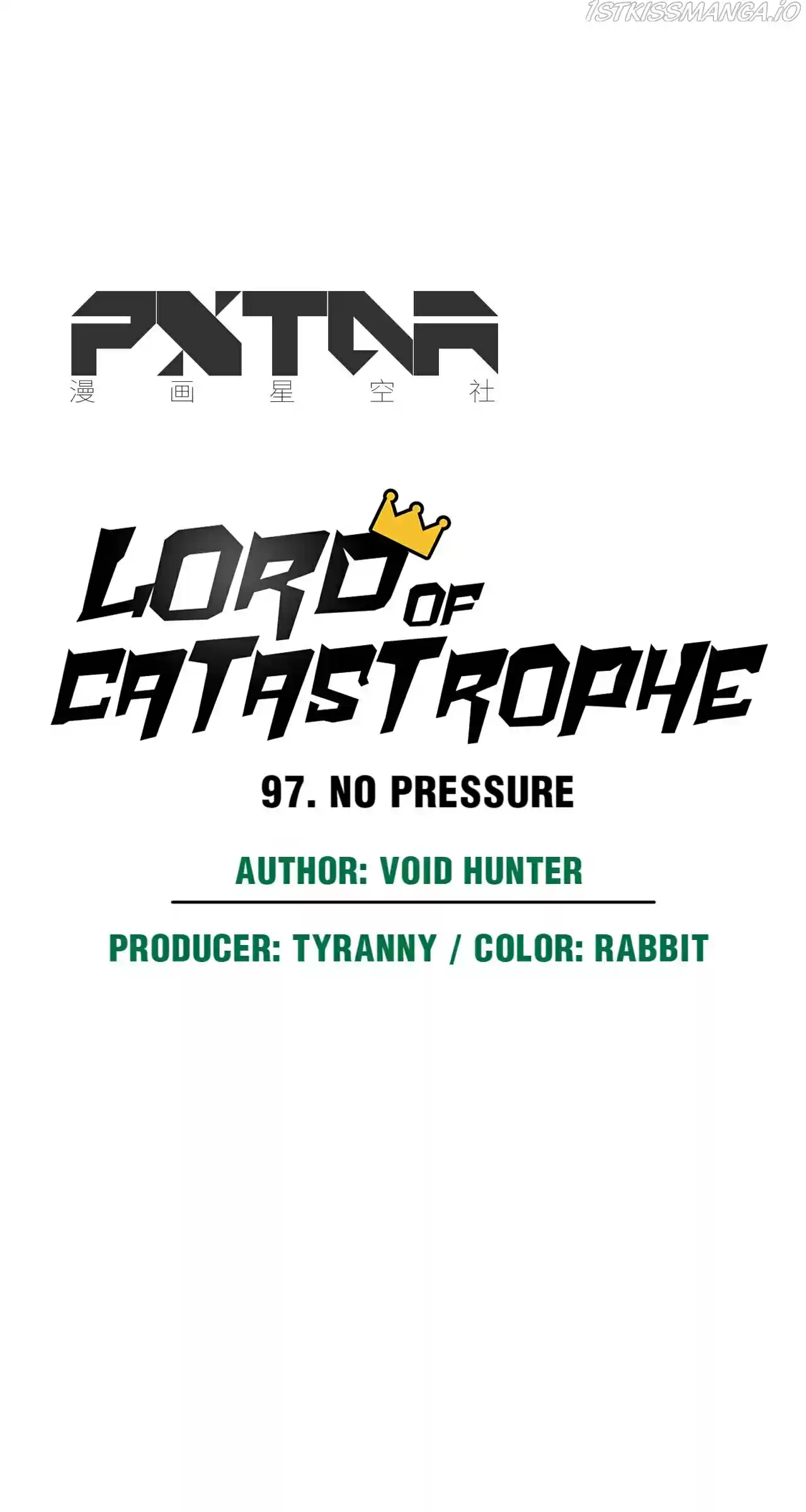 Lord Of Catastrophe Chapter 97