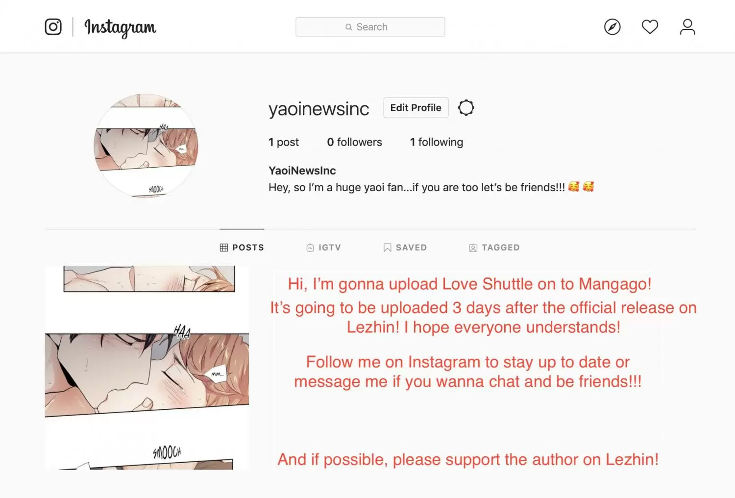 Love Shuttle Chapter 47