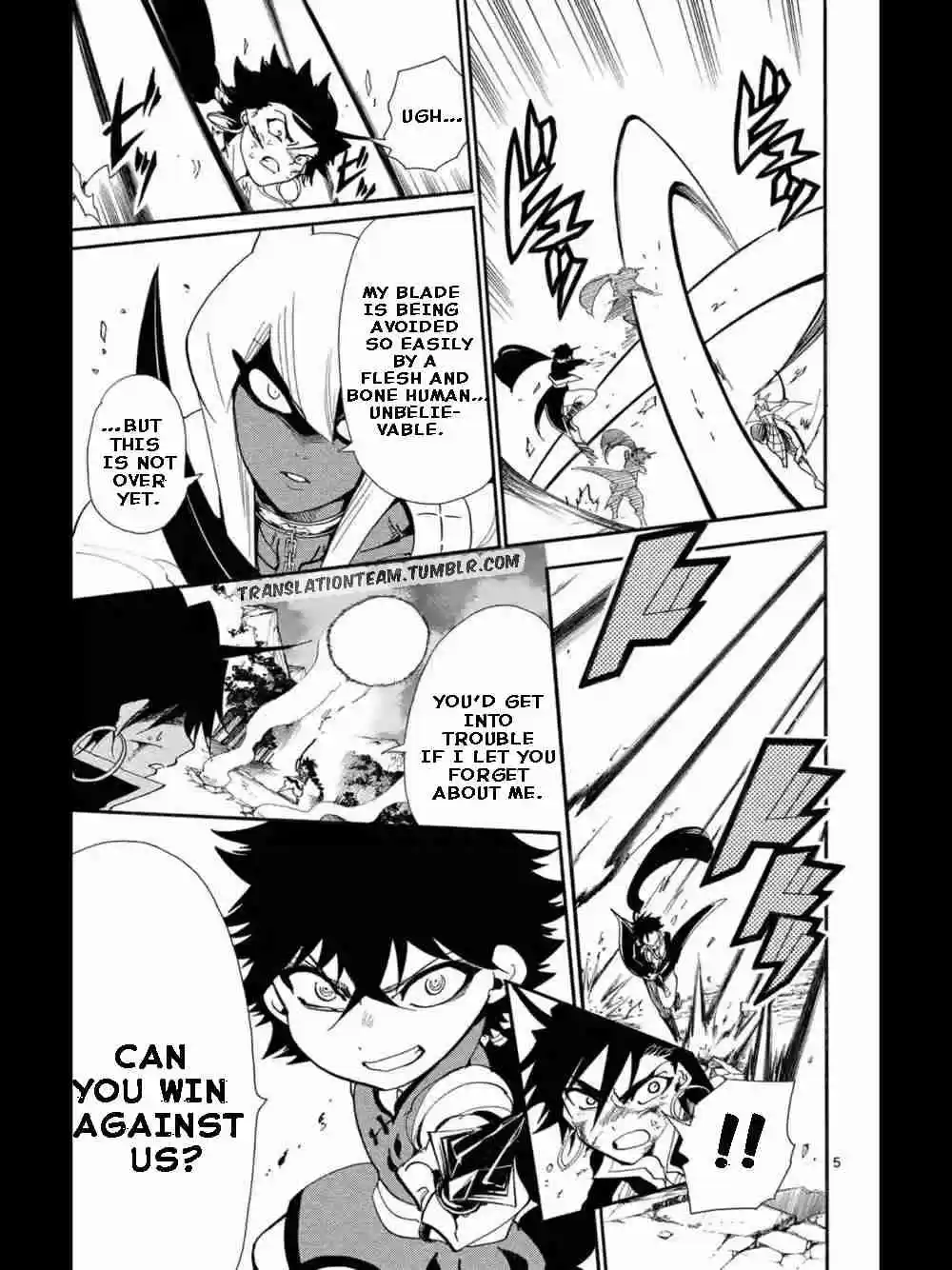 Magi Sinbad no Bouken Ch. 164 The Godsent child of destiny