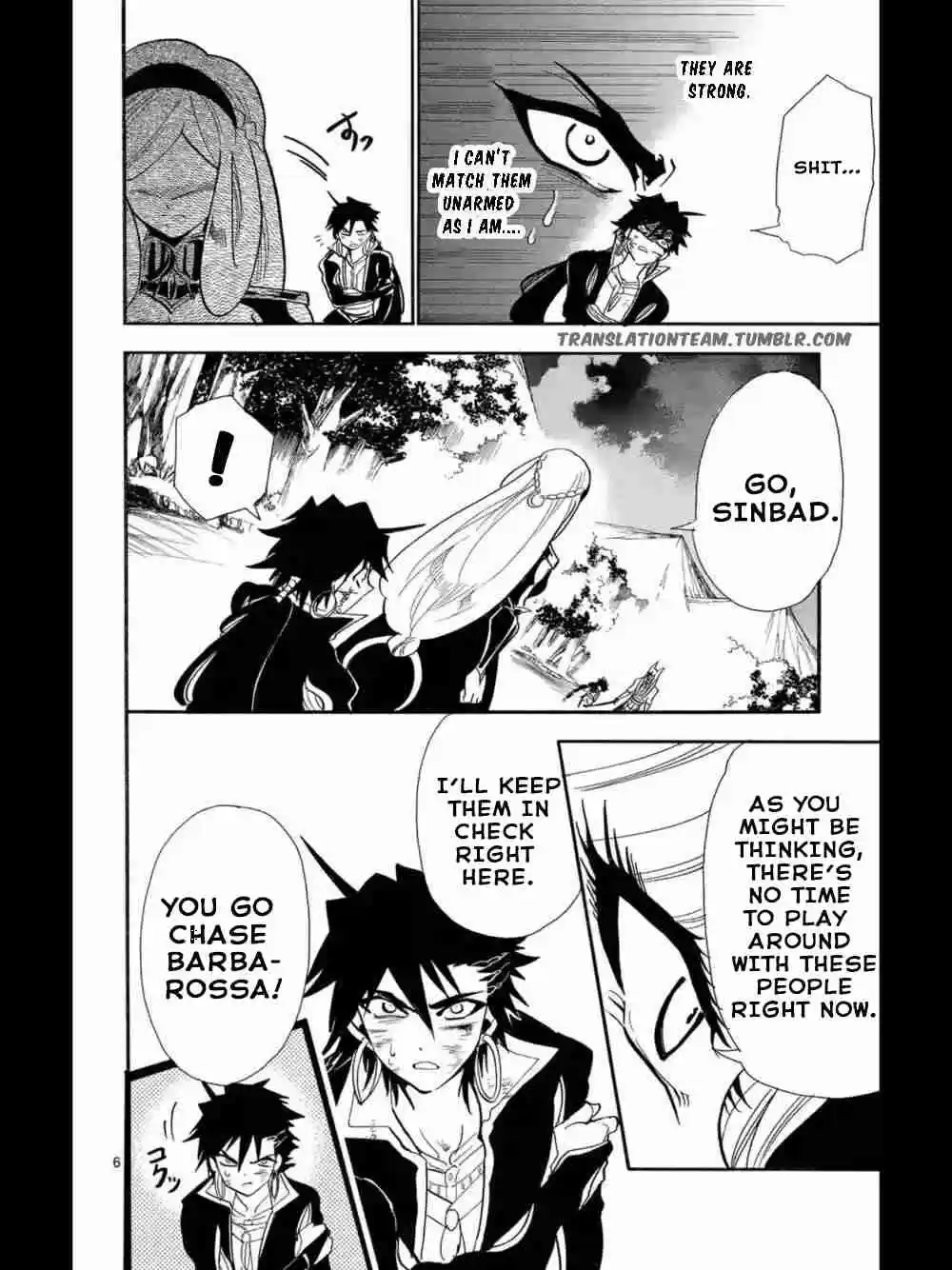 Magi Sinbad no Bouken Ch. 164 The Godsent child of destiny