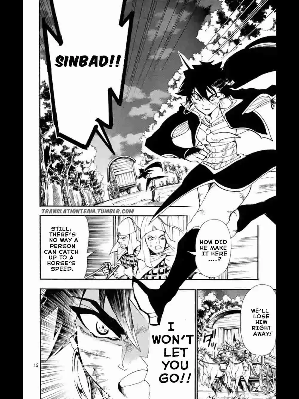 Magi Sinbad no Bouken Ch. 164 The Godsent child of destiny