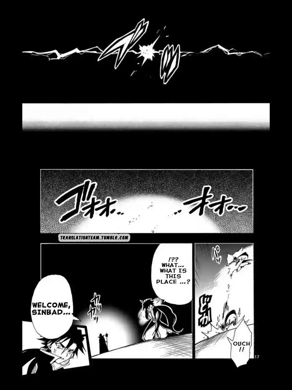 Magi Sinbad no Bouken Ch. 164 The Godsent child of destiny