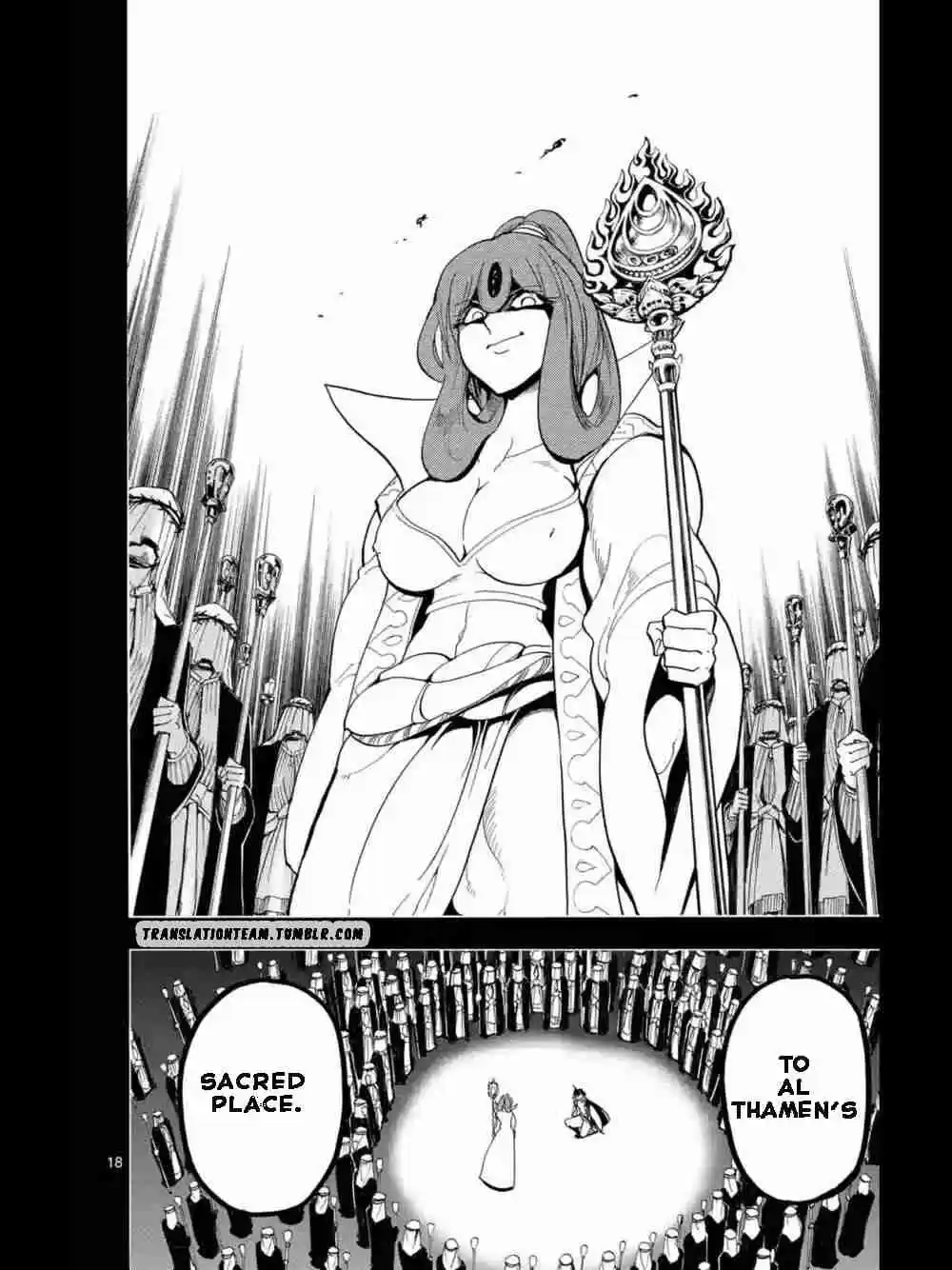 Magi Sinbad no Bouken Ch. 164 The Godsent child of destiny