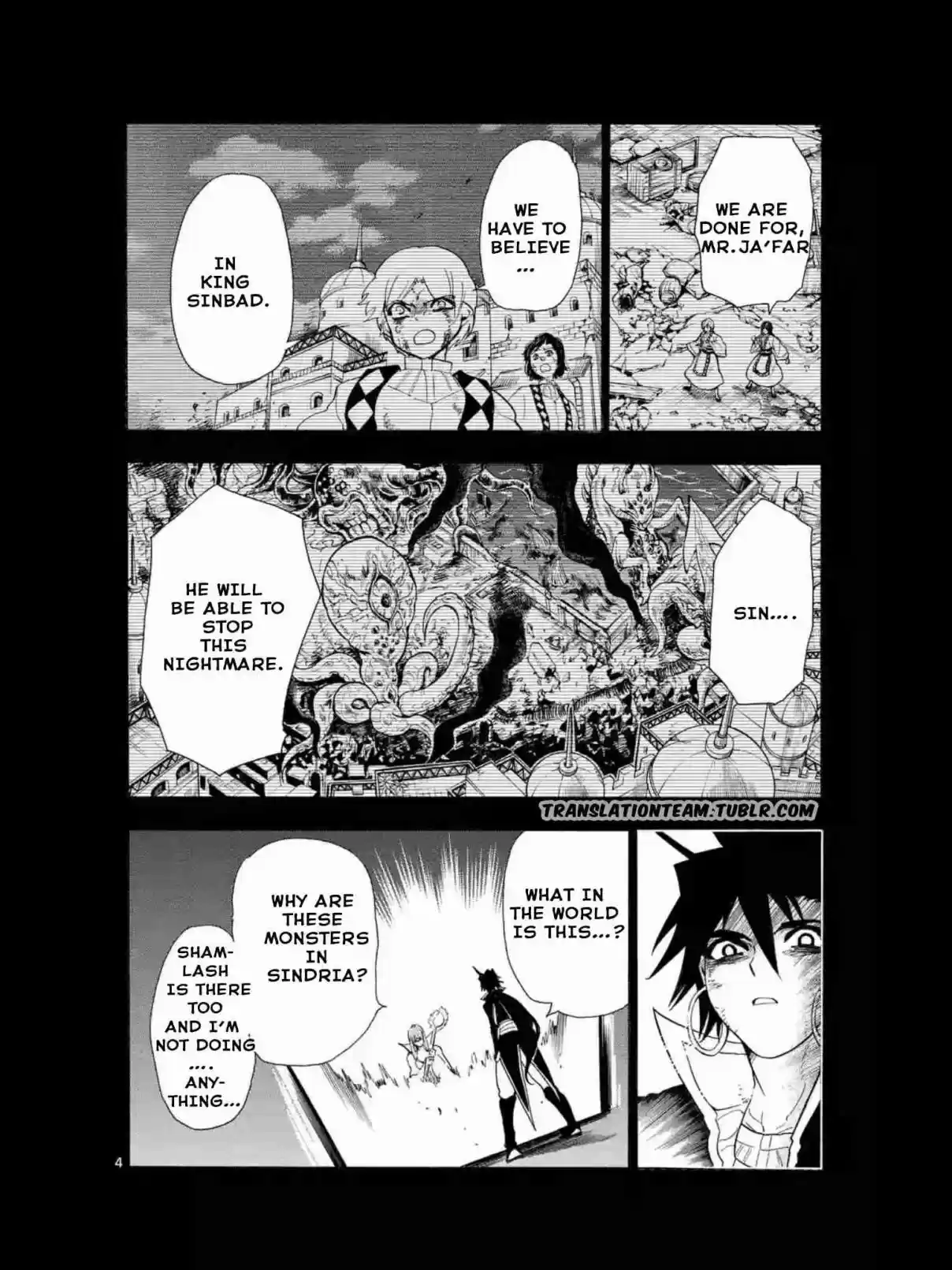 Magi Sinbad no Bouken Vol. 17 Ch. 165 An Invitation to Despair