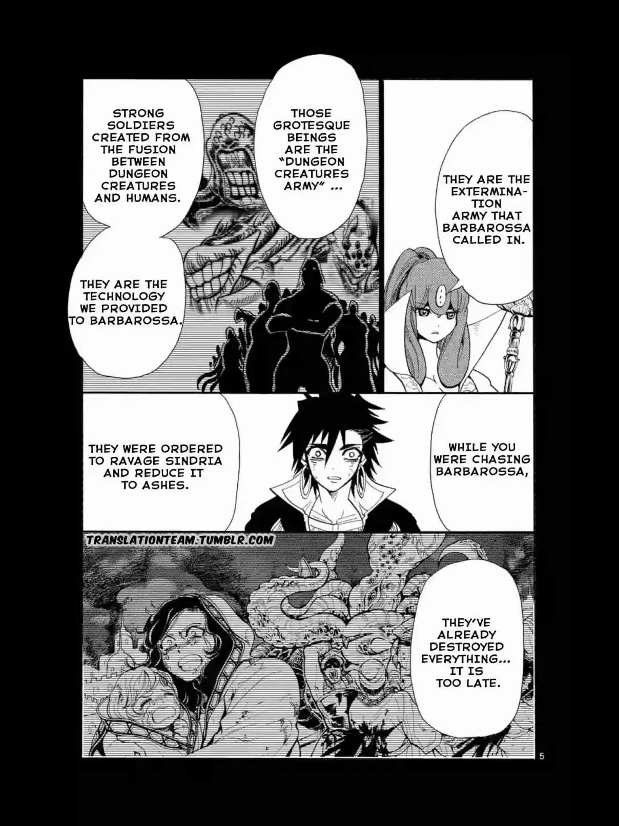 Magi Sinbad no Bouken Vol. 17 Ch. 165 An Invitation to Despair