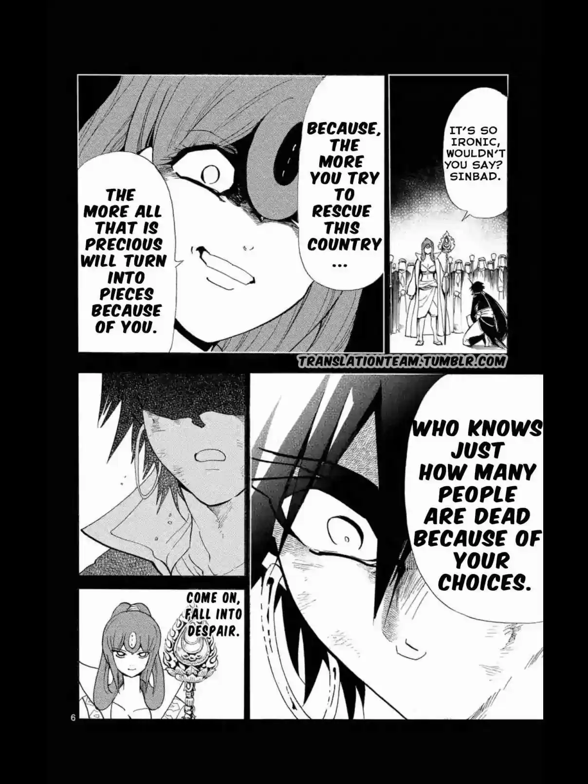 Magi Sinbad no Bouken Vol. 17 Ch. 165 An Invitation to Despair