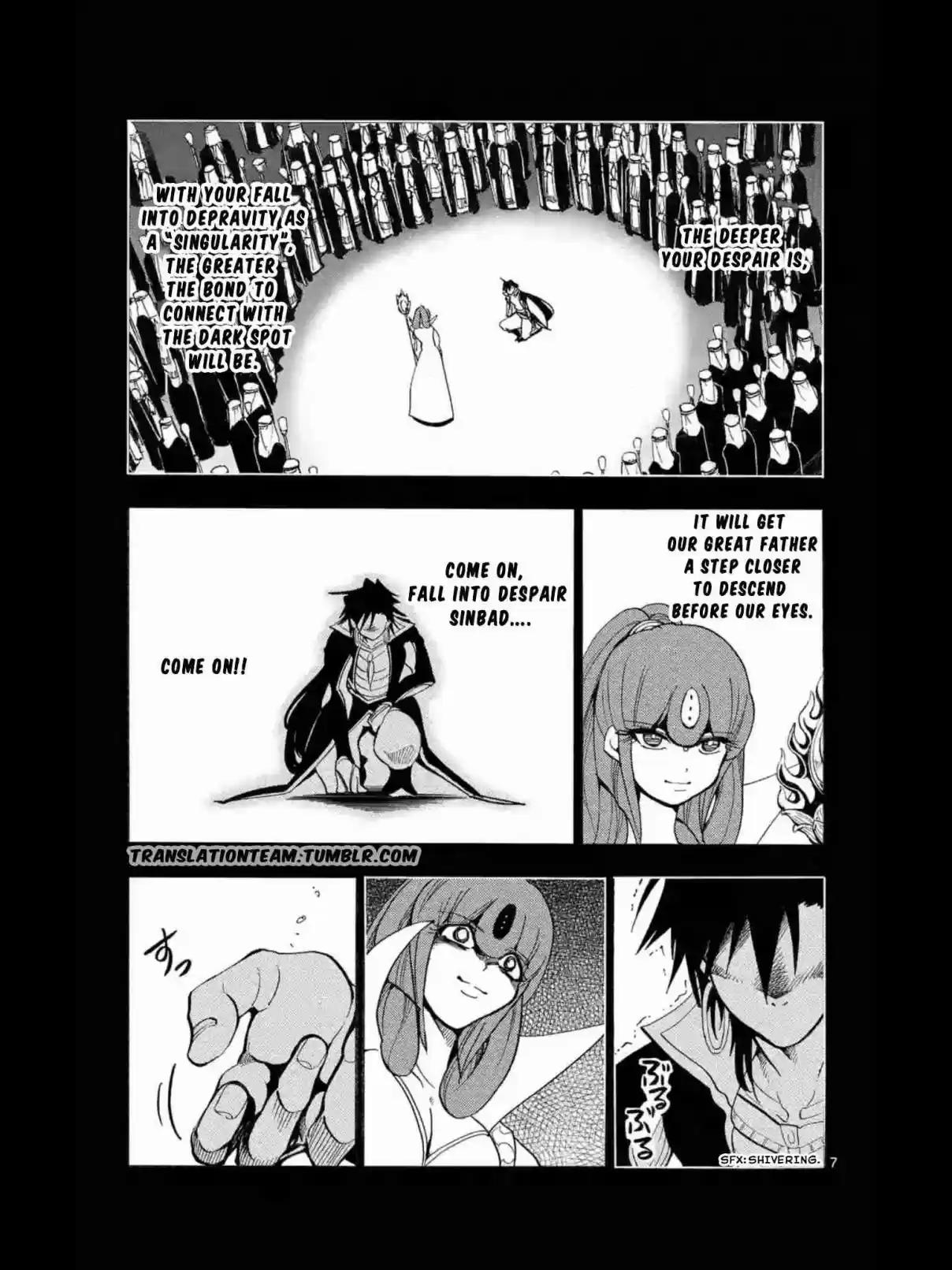 Magi Sinbad no Bouken Vol. 17 Ch. 165 An Invitation to Despair