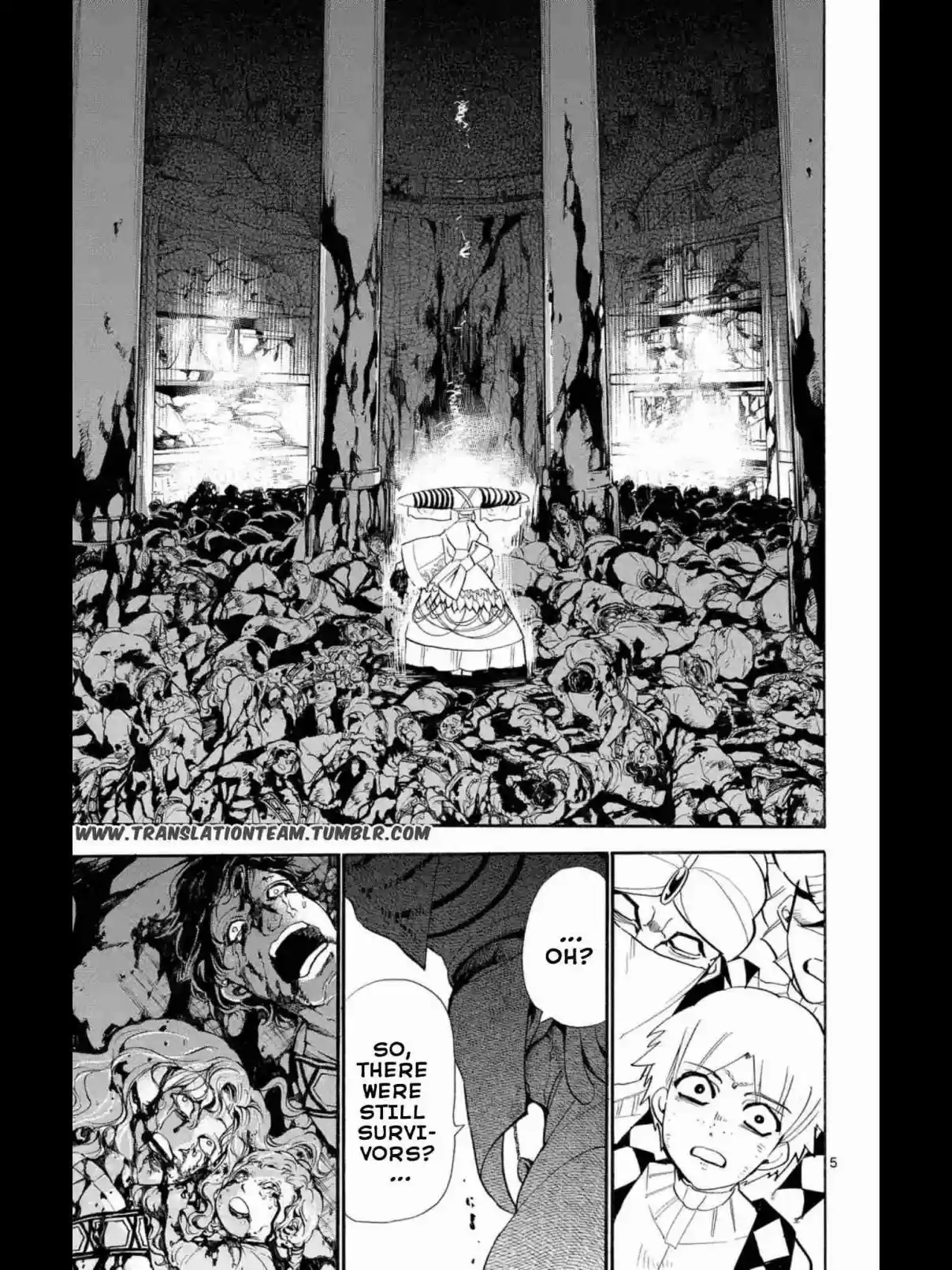 Magi Sinbad no Bouken Vol. 17 Ch. 167 Determination to protect, Spirit to fight