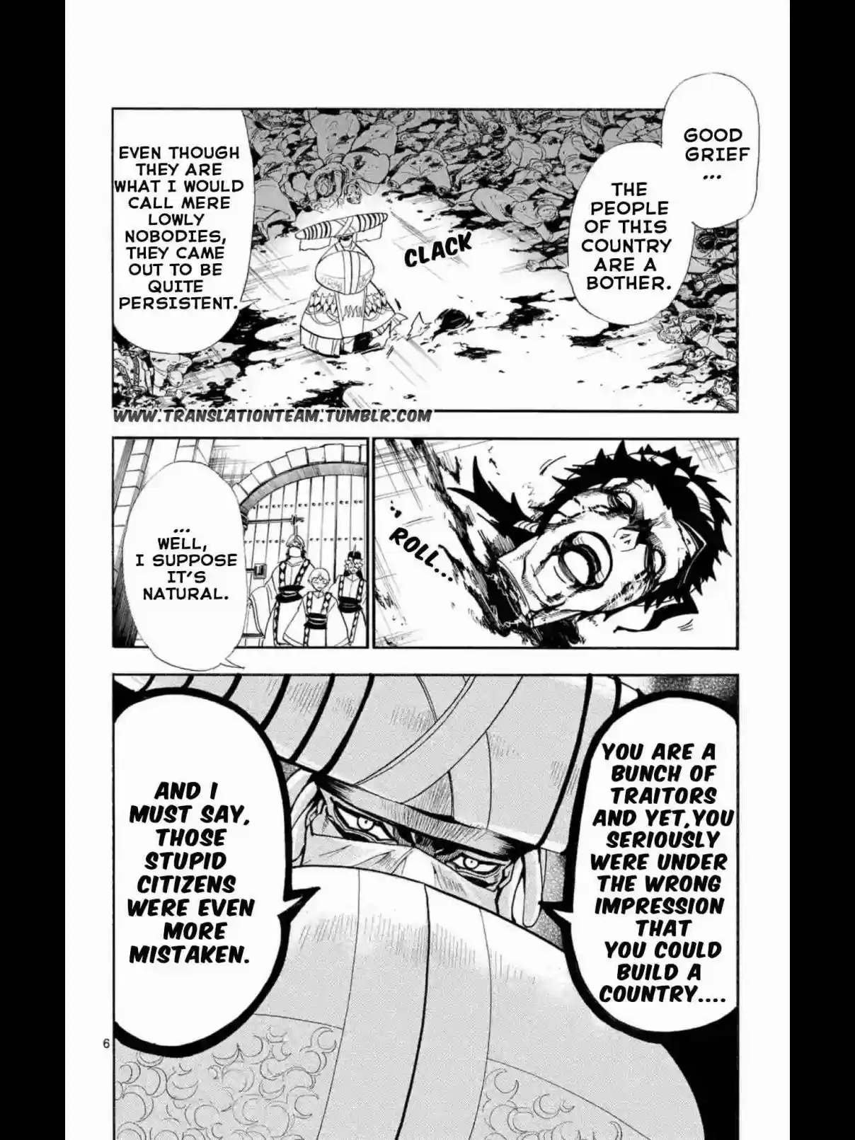 Magi Sinbad no Bouken Vol. 17 Ch. 167 Determination to protect, Spirit to fight