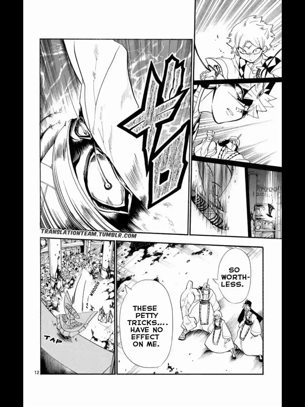 Magi Sinbad no Bouken Vol. 17 Ch. 167 Determination to protect, Spirit to fight